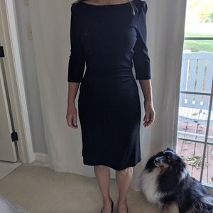Diane Von Furstengerg Black Dress